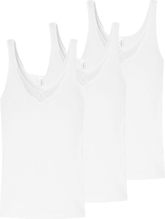 Schiesser Dames onderhemd 3 pack Hemdchenkonzept