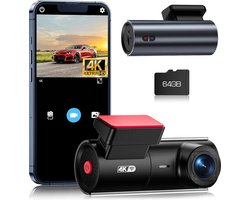 Dual Dashcam - Dashcam Voor en Achter - Auto Camera Dashcam - Dashcam Auto - Dual Dashcam voor Auto