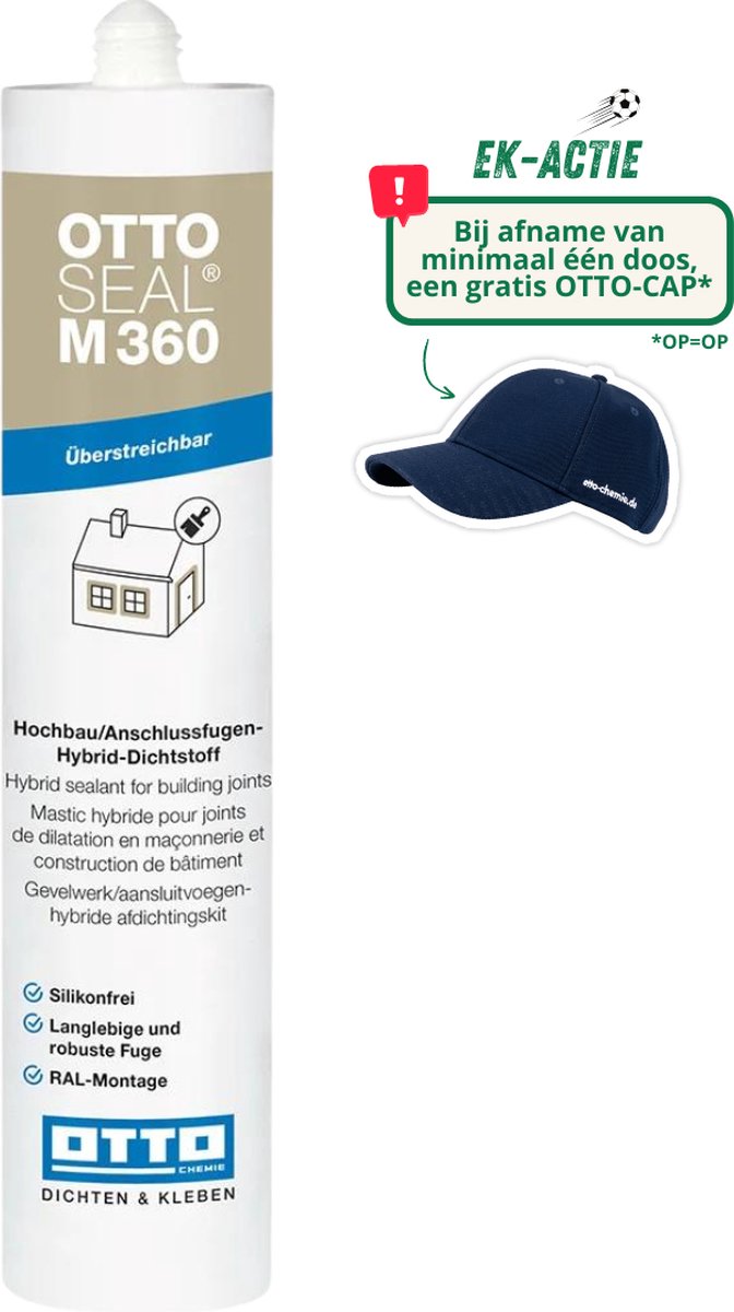 Ottoseal M360 Gevelkit 310ml - Basalt C2260
