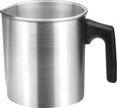 CANDeal Kaars maken Kit,304 roestvrij staal smeltpot voor boter chocolade snoep boter kaas, kaars maken Kit, smeltpot voor boter chocolade snoep boter kaas karamel,480ml