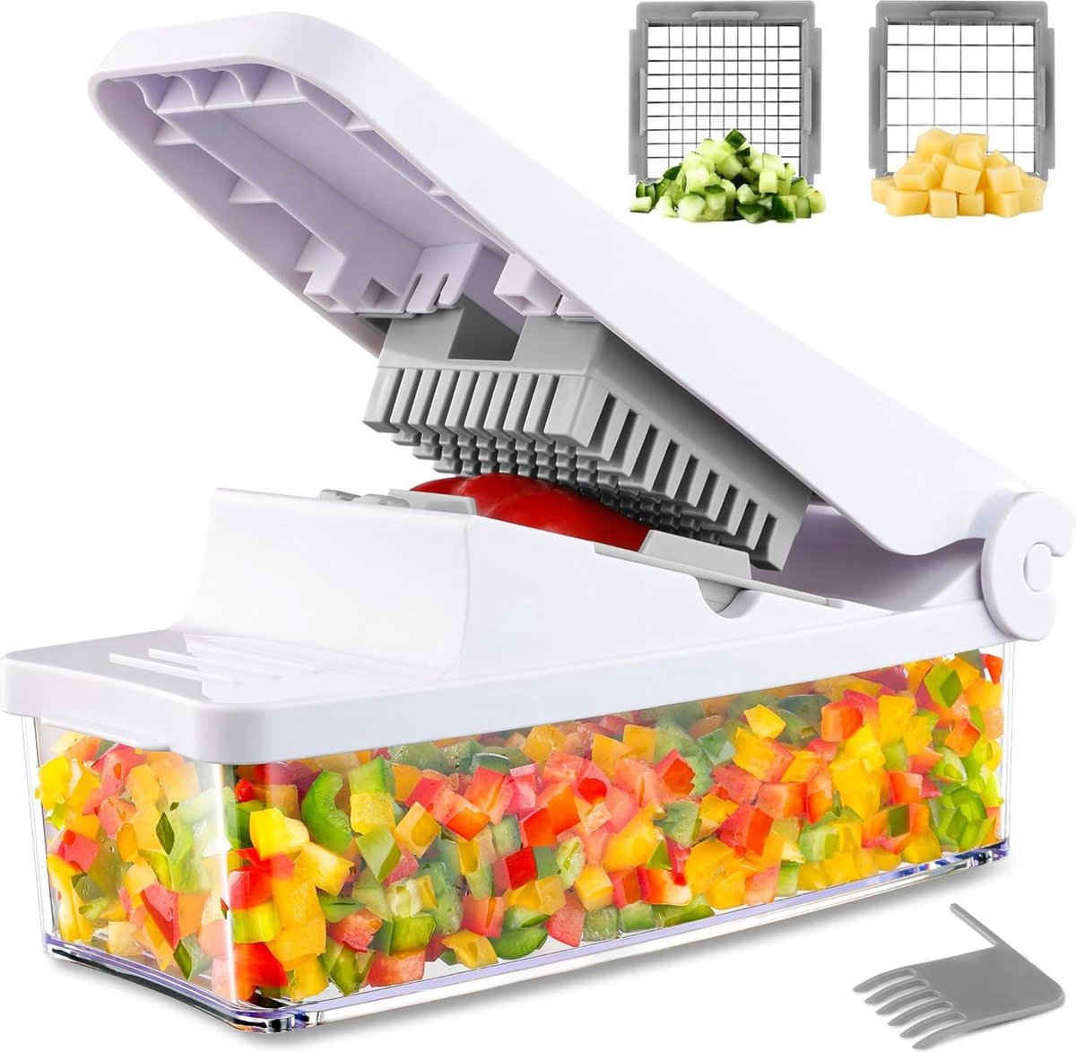 Groentesnijder - Rasp voor uiensnijder - Komkommerschaaf - Aardappelsnijder