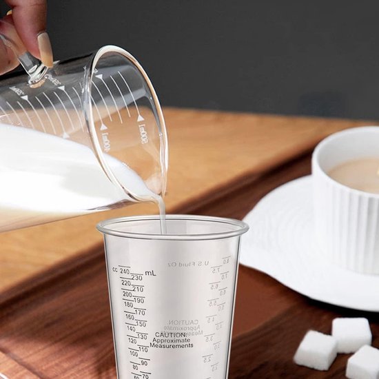 Celepoir - Lot De 50 Gobelets Doseurs Résine 240ml/8oz - Avec Agitateurs Et Pipettes - Mélange Précis
