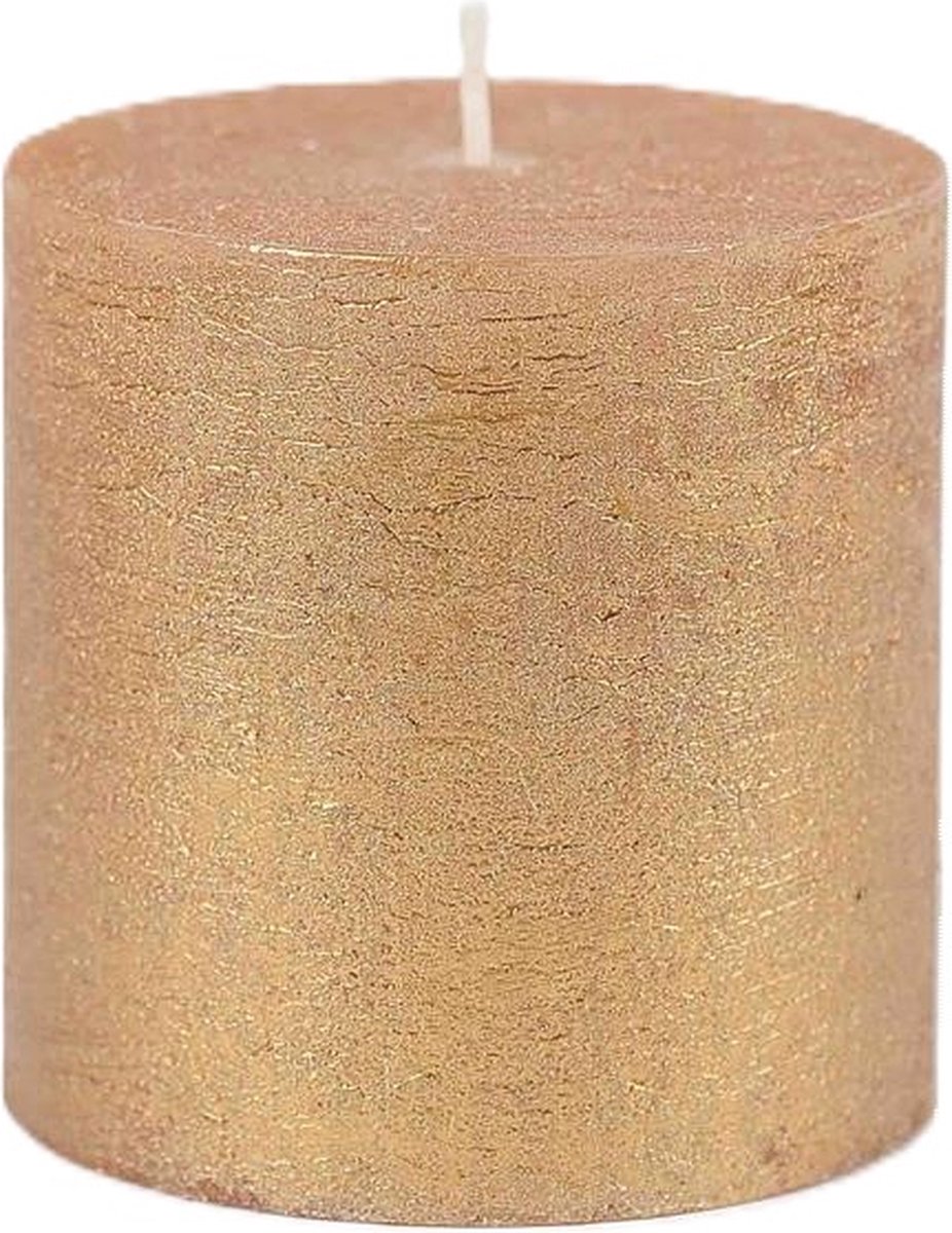 Rasteli Luz Your Senses Stomp Kaars Goud D 9 cm H 9 cm