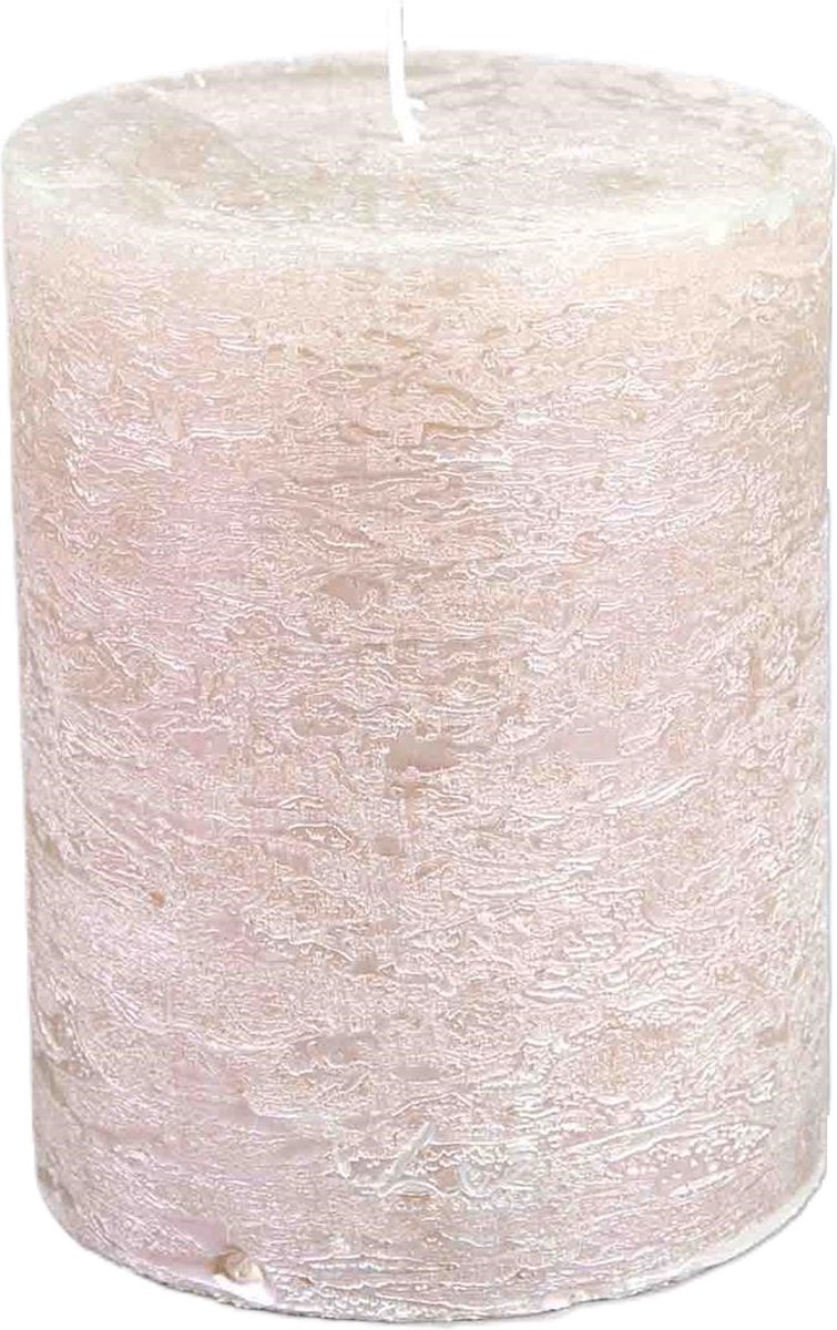 LUZ Rasteli Luz Your Senses Stomp Kaars Pearl D 10 cm H 13 cm Parelmoer