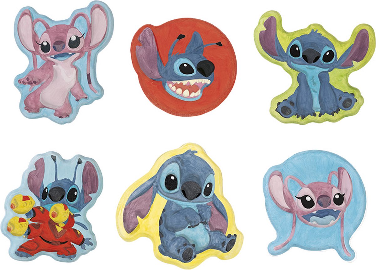 Disney Stitch Totum 3 in 1 knutselset XL - armbandjes, gips gieten, diamond painting magneten en sleutelhanger knutselen - creatief speelgoed cadeau tip knutselen jongens en meisjes vanaf 5 jaar — afbeelding 14