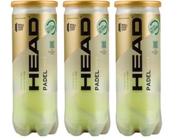 Head Padelballen Pro S - 3 blikken van 3 ballen - Padel Ballen
