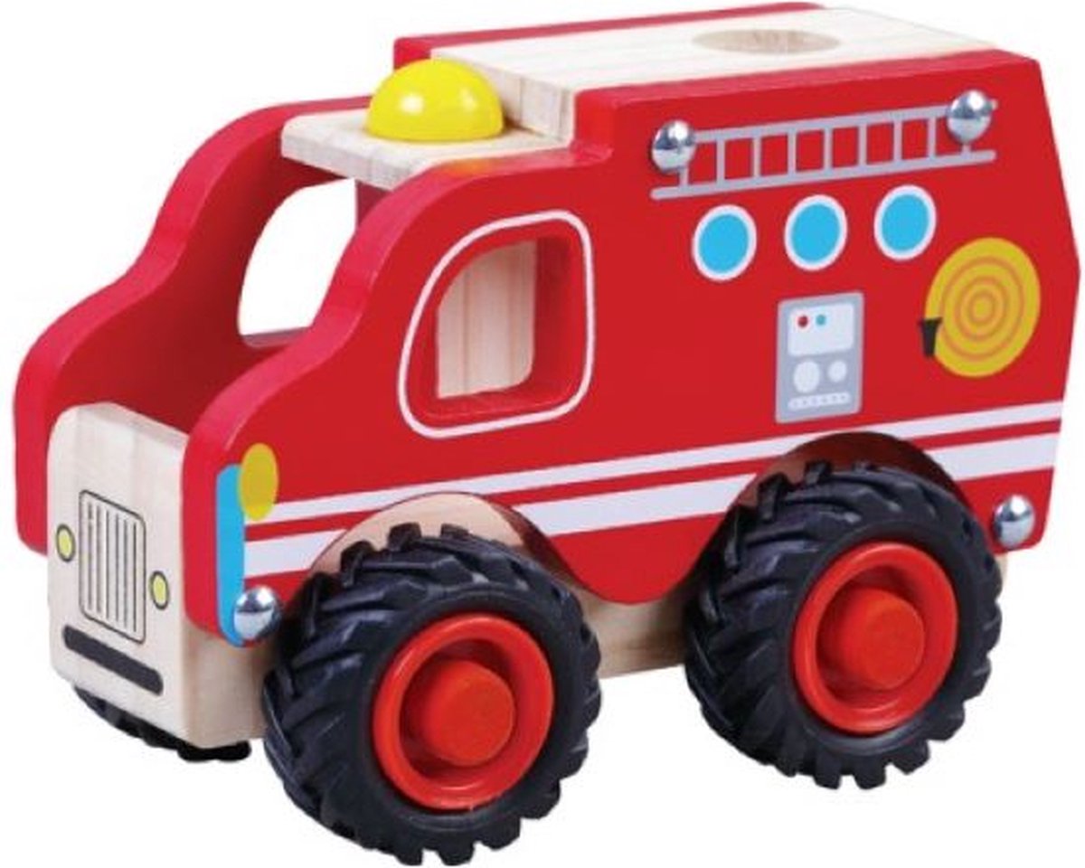 Houten Brandweerauto — afbeelding 3