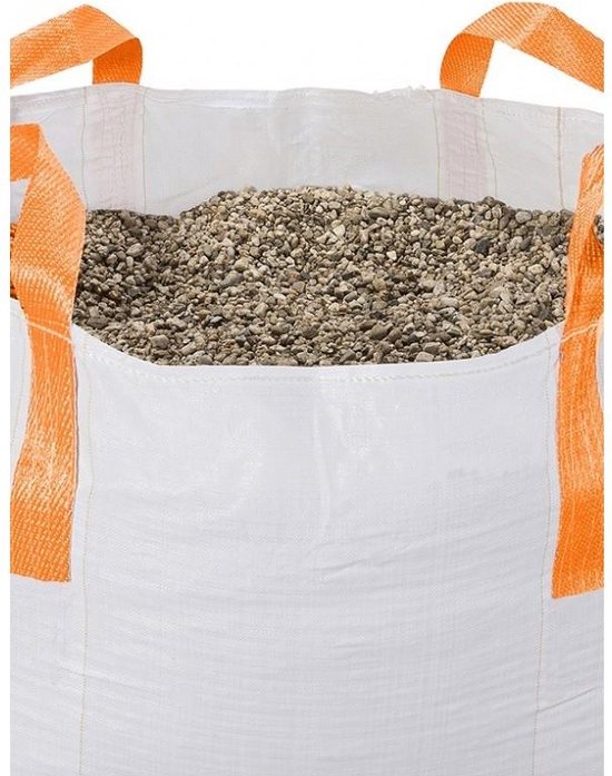 Lot de 5 sacs | Big Bag Vide 0.25m³ | Sac GRVS 65x65x65cm | Sac résistant | 4 sangles croisées