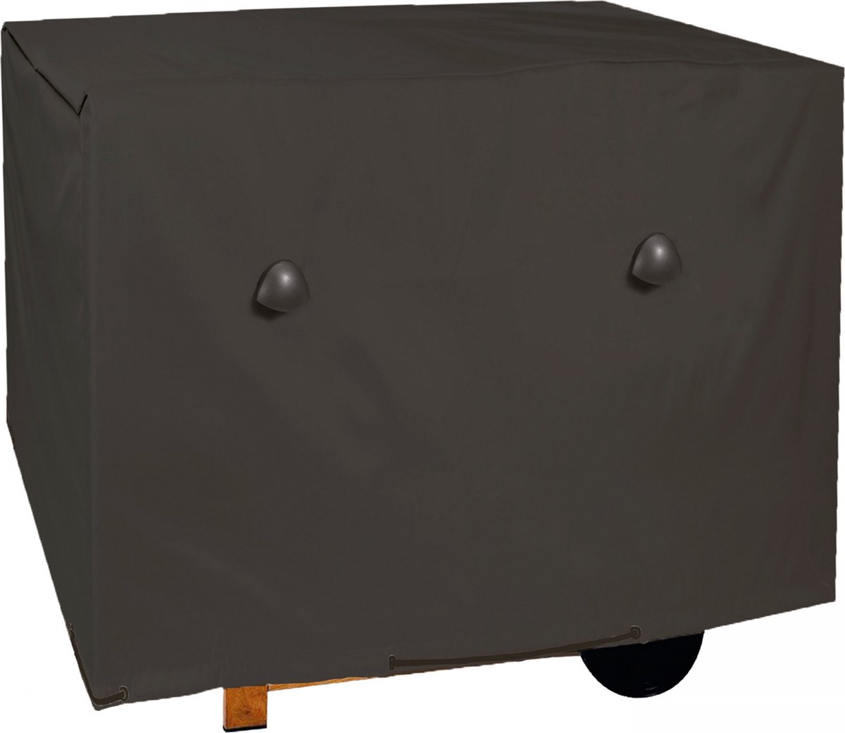 Oviala - Barbecuehoes van zwart polyester - Cov'Up