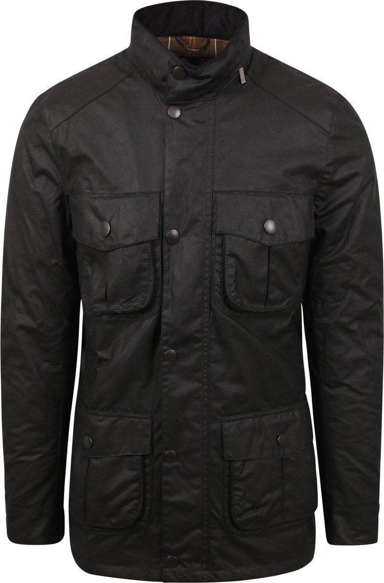 Barbour Waxjas Corbridge – Heren Winterjas Zwart
