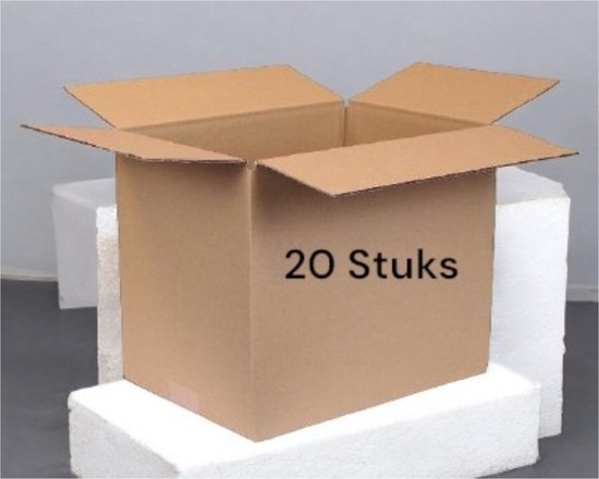 Foto: Model 20 stuks doos dozen verzenddoos verzenddozen 290 x 195 x 255 mm enkel golf set van 20 dozen 