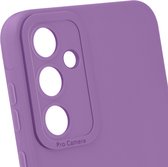 Coque adaptée aux modèles de couverture d'appareil photo Samsung Galaxy A35 5G, violet foncé