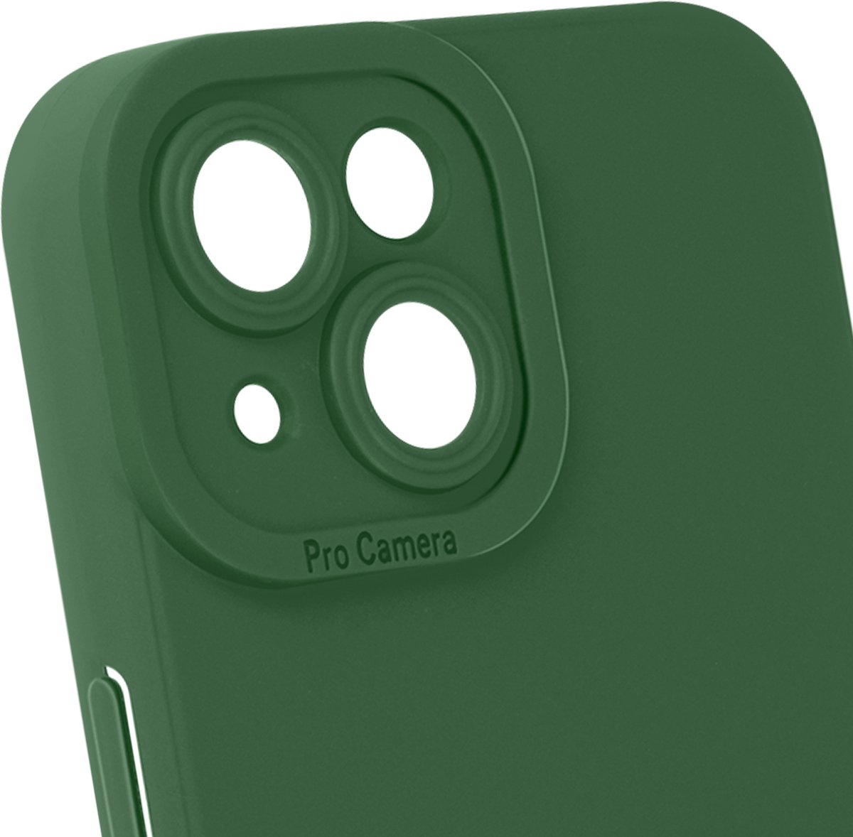 Avizar Hoes Geschikt voor iPhone 15 Beveiligde camera, Groen