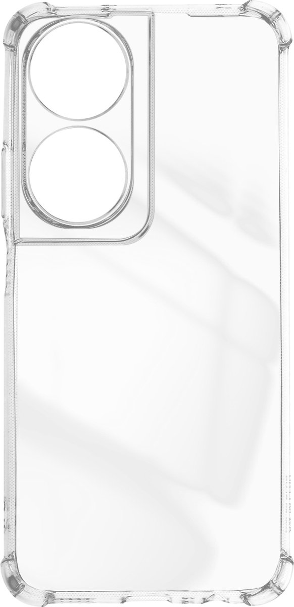 Avizar Hoes Geschikt voor Honor 90 Smart Versterkte bumper, Transparant