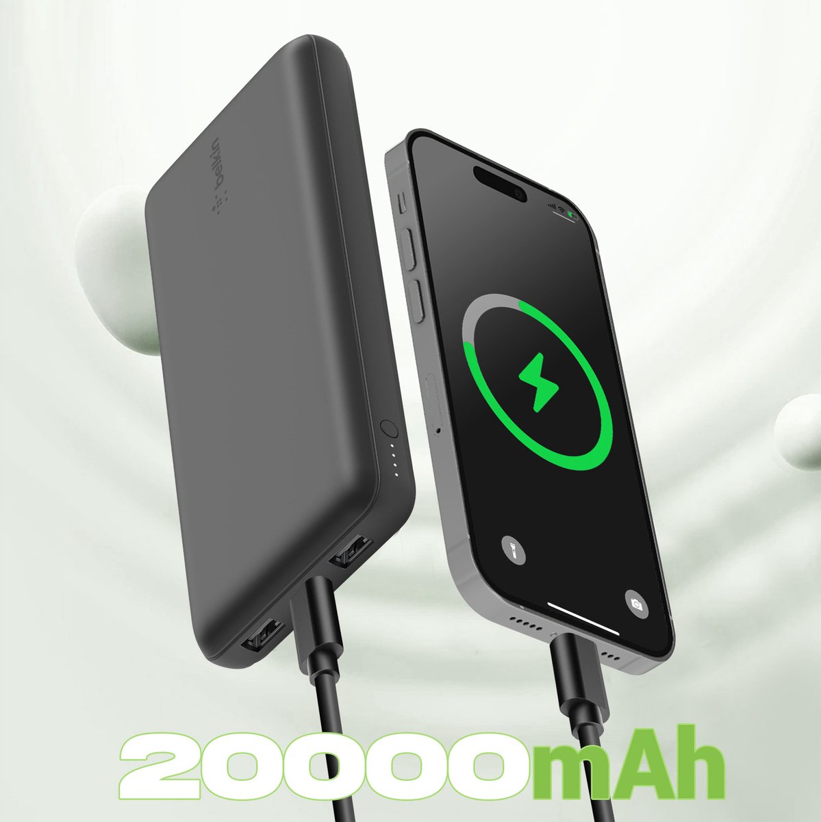 Trust Qmax Snellader 30W USB USB-C Oplader met Power Delivery Zwart