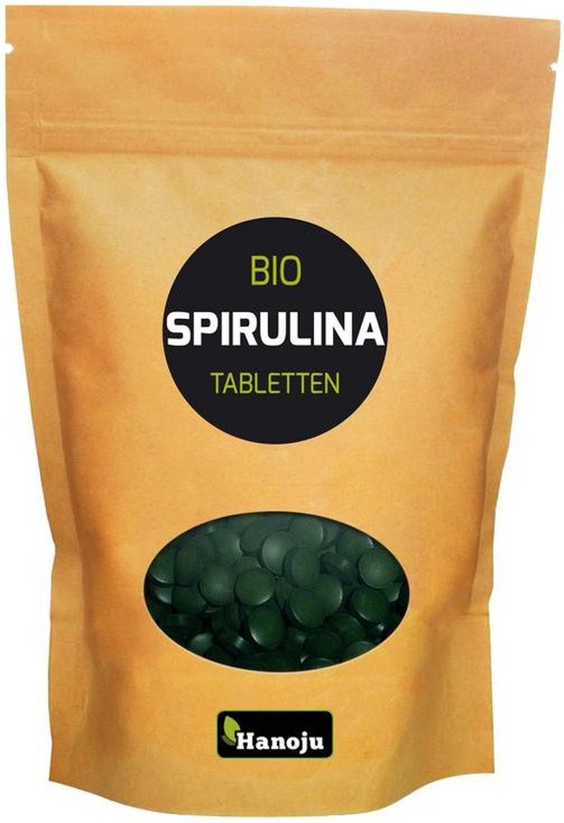 Goedkoopste Hanoju Bio Spirulina Premium 400 Mg - 1250 st