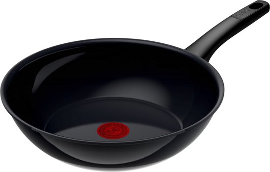 Tefal Revive Black Wokpan - Ø28 CM - PFAS-vrij - Keramisch - Inductie