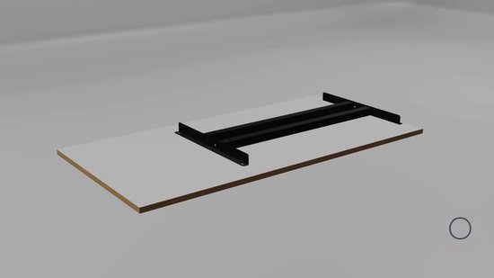 Elektrisch verstelbaar hoek zit-sta deluxe frame/bureau (3-motorig) | Bureaus (zit-sta
