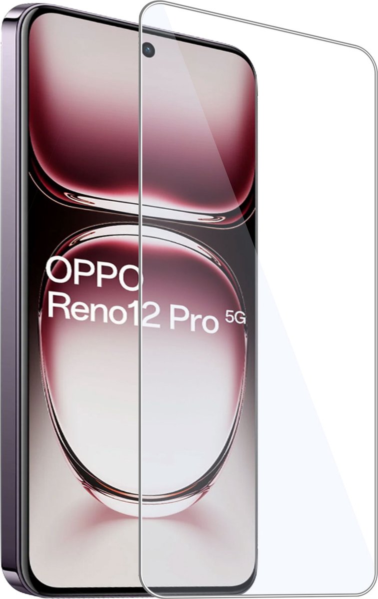 Geschikt voor OPPO Reno 12 / 12 Pro - Screenprotector - Beschermglas - GuardCover
