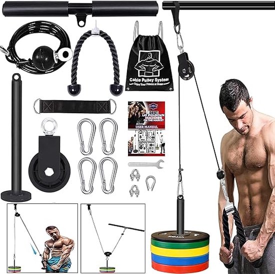 Foto: Taeku katrol kabel machine professioneel fitnessapparaat voor spiertraining