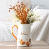 Quelque chose de différent - Pichet Hello Autumn Flower 17 cm - Multicolore