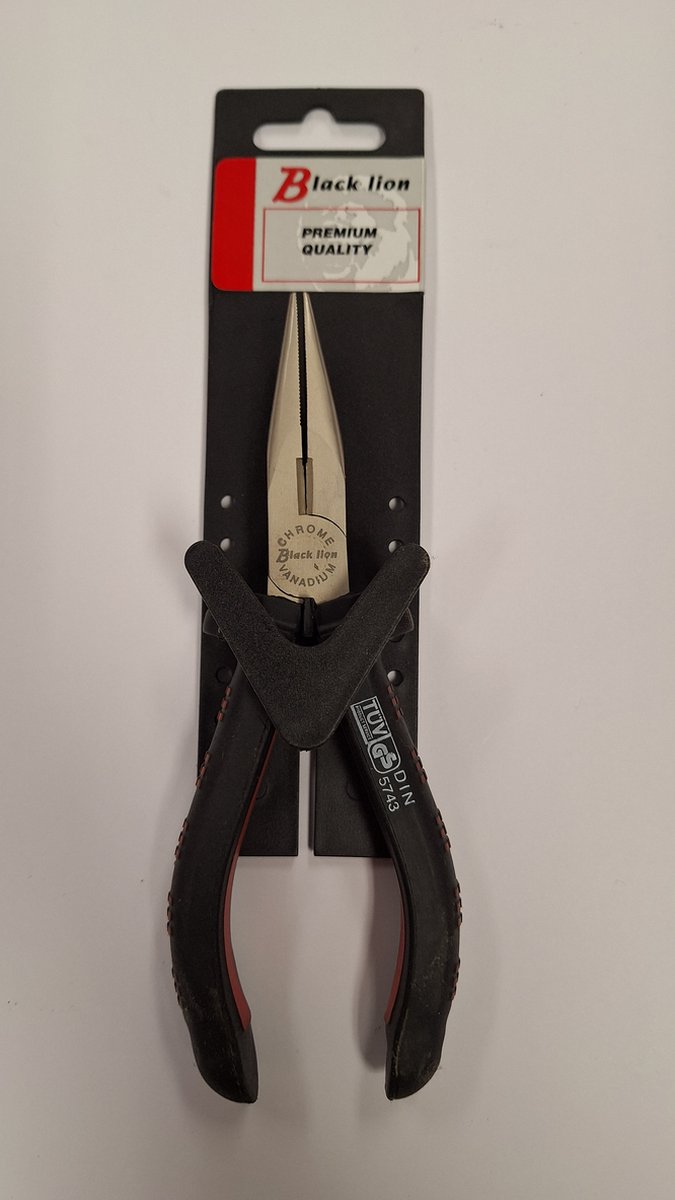 Radiotang recht Black Lion 160 mm