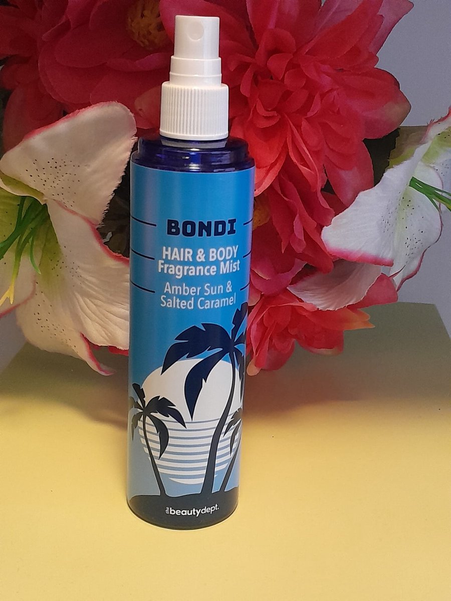 Goedkoopste The Beauty Dept Bondi Amber Sun & Salted Caramel haar- en lichaamsspray 150 ml.
