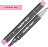 Stylefile Twin Marker - Rose Pink - Ce marqueur de haute qualité est idéal pour les designers, architectes, graffeurs, dessinateurs et étudiants en design