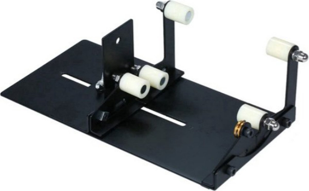 Glassnijder voor flessen - bottle cutter - verstelbaar - RVS - voor ronde en vierkante flessen - zwart
