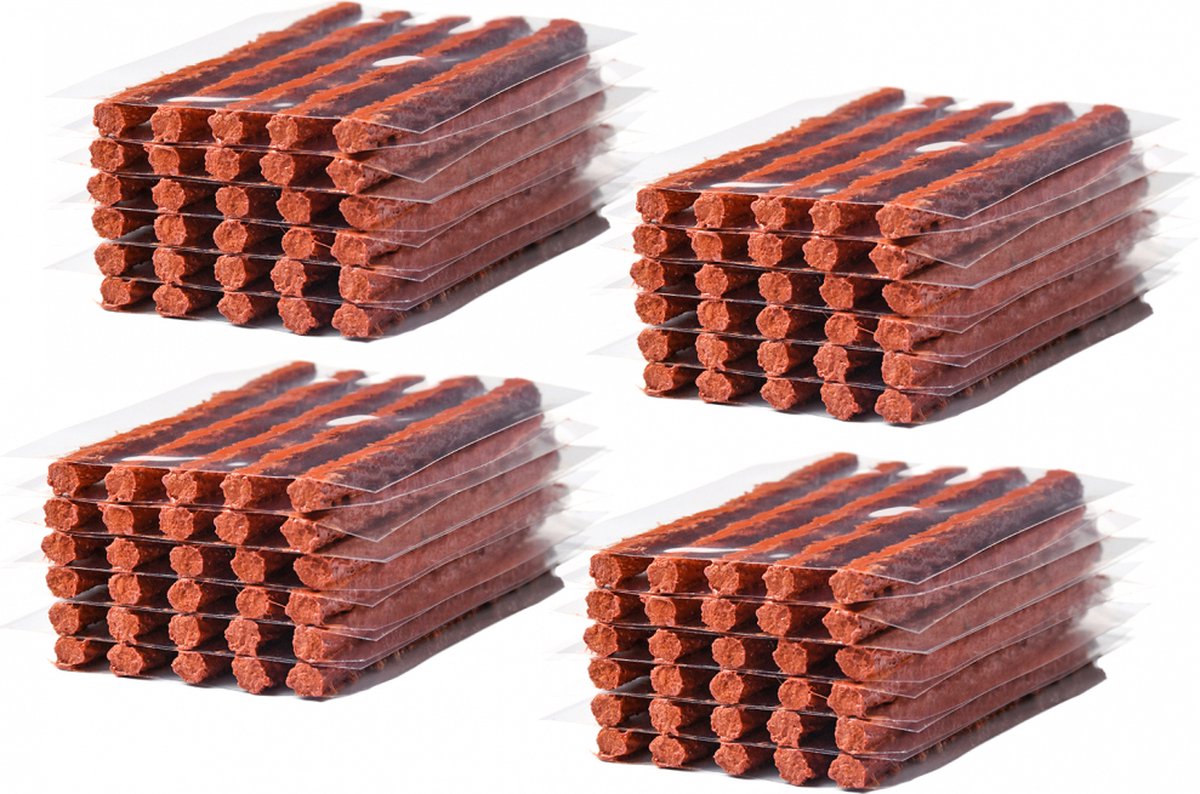Proppen autoband - Navul veters - 120 Stuks - Bandenreparatieset Set - navul - Autobanden reparatie set - 10CM - Bandenreparatieset navul - Voordeelverpakking - Bandenreparatieset Set voor Auto - voor auto - bestelwagen - motorfiets - kofferbak