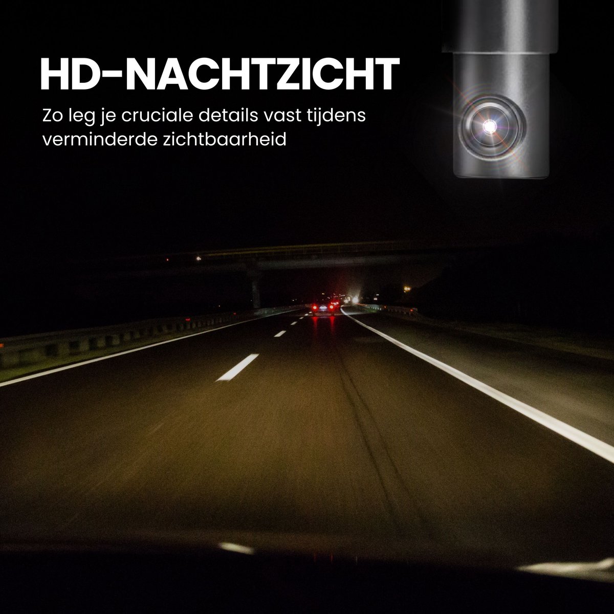 Road Angel Halo Play 4K Dashcam voor Auto - Ultra HD Autocamera - 3.2” LCD Scherm - Met Wifi - Nachtzicht – foto 3
