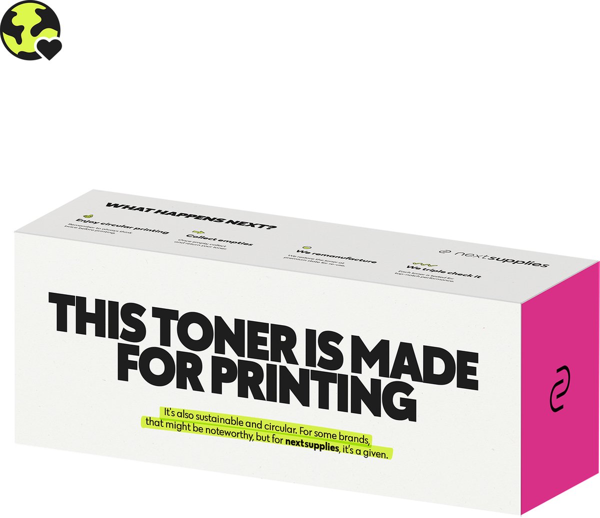 HP C9703A / 121A (Magenta). Originele toner, circulair.