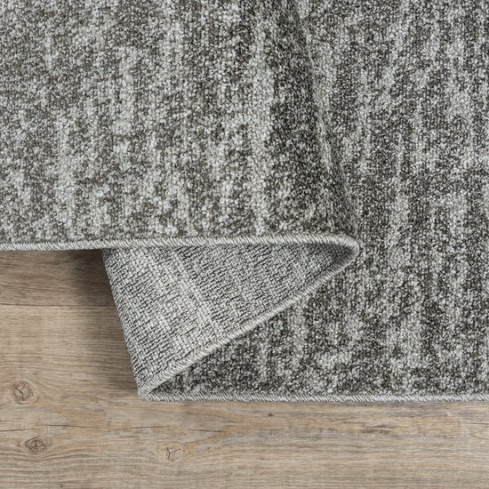 Relax Oslo - Tapis uni à poils ras - Tapis moderne - Grijs- 200x290 CM