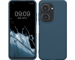 kwmobile telefoonhoesje geschikt voor ASUS Zenfone 10 / Zenfone 9 - Hoesje voor smartphone - Back cover in marineblauw