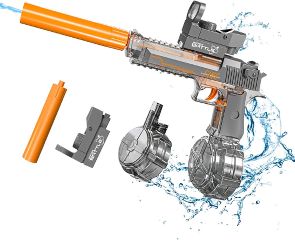 TADES® Elektrische Waterpistool - Super Soaker - Waterpistool - Waterpistool Elektrisch - Automatisch Waterpistool - Water Pistool - Waterpistool Elektrisch - Watergeweer