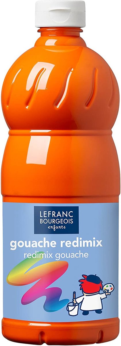 L&B Plakkaatverf Redimix Brilliant Orange 500ml