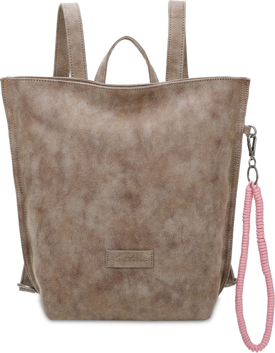 Fritzi aus Preußen Vrije tijd rugzak Rugzak Fritzi33N Vintage Backpack Old Wood Bruine