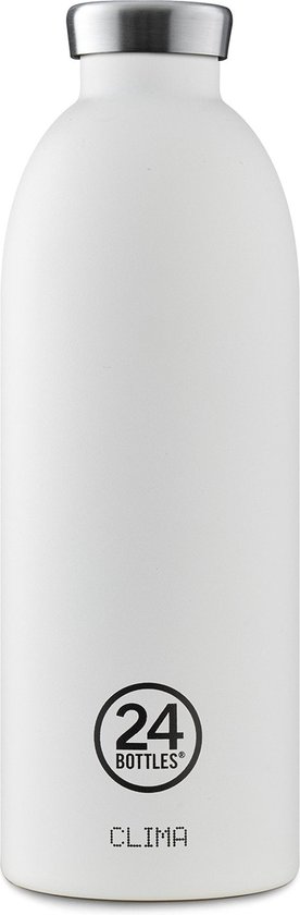 24Bottles Clima Drinkfles 850 ml Capaciteit – stone ice white