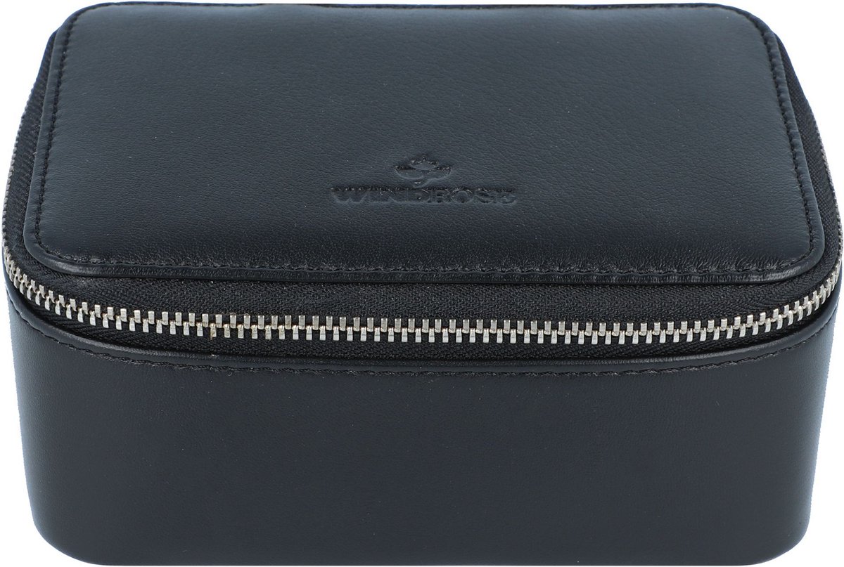 Windrose Nappa - Sieradendoosje 14 cm (black)