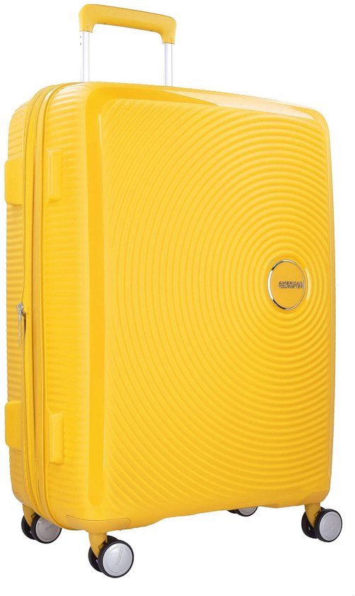 American Tourister Koffer - Soundbox Spinner 67/24 Tsa uitbreidbaar - Golden Yellow - 81 l