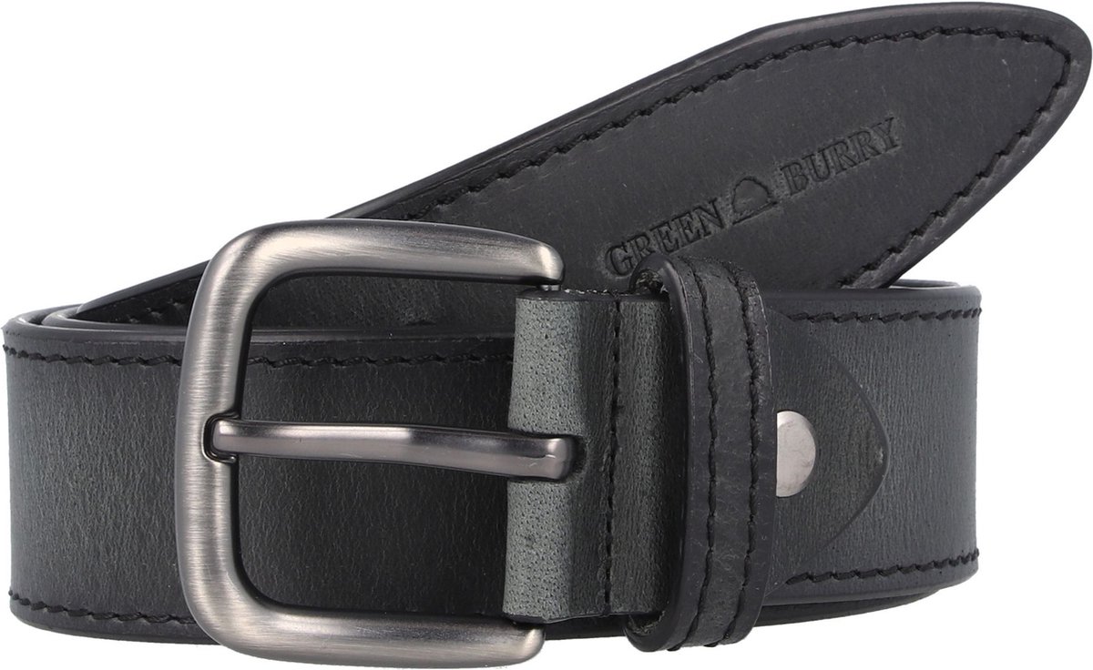Greenburry Riem leer - Jongens - 95 cm - anthracite