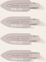 MIKAH - Pinces à cheveux No courbure édition beige