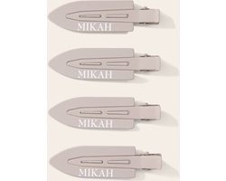 MIKAH - No Bend Hair Clips Beige Edition