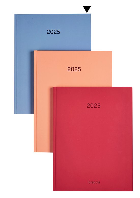 Foto: Brepols agenda 2025 timing sunrise weekoverzicht 1w 2p blauw 17 1 x 22 cm