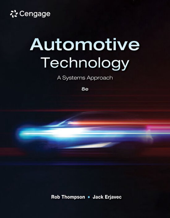 Tech Manual for Thompson/Erjavec's Automotive Technology: A  ... - cover