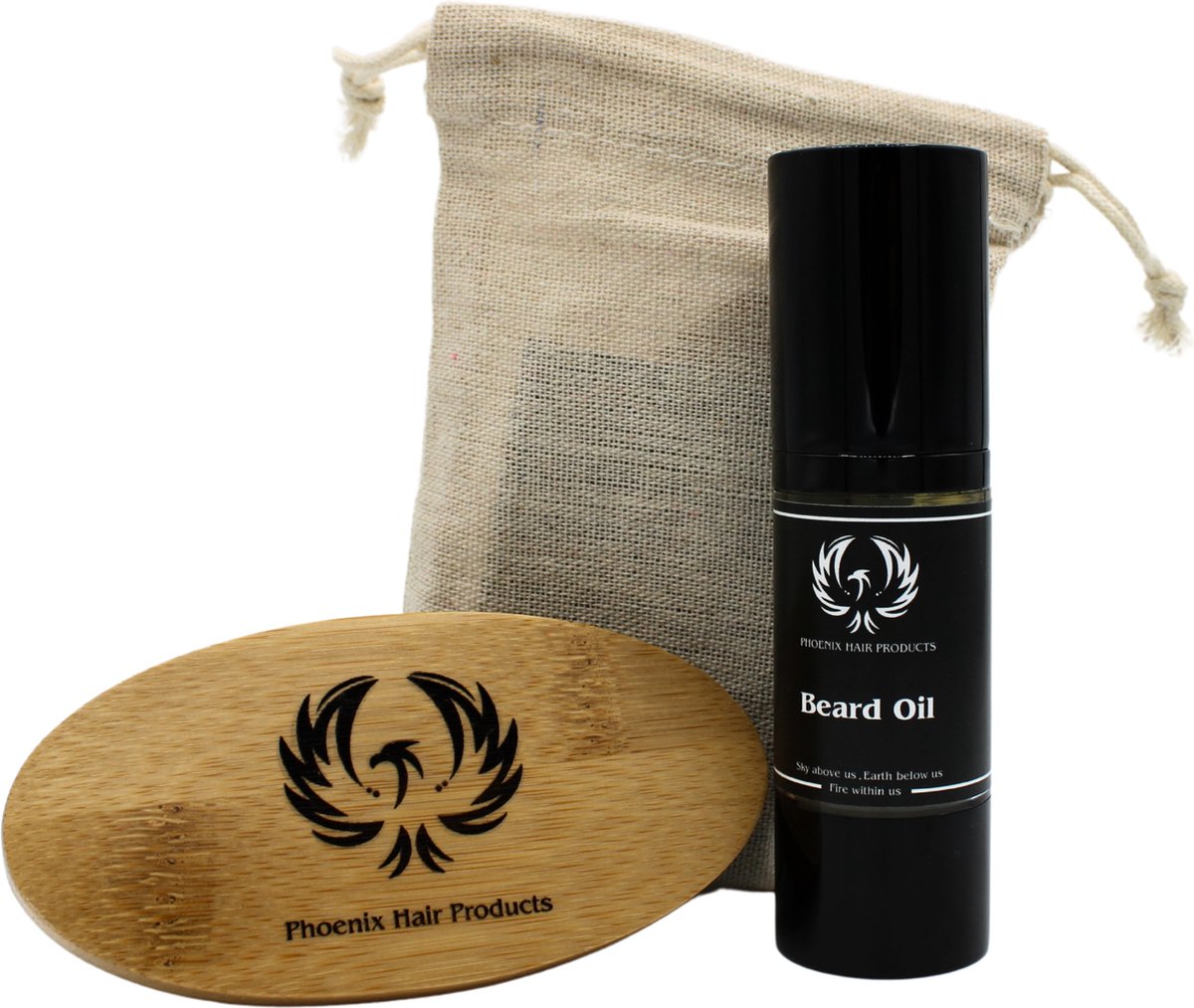 Goedkoopste Phoenix Hair Products - Baardolie 30ml – Bleu Noir Geur – Inclusief Baardborstel – Hydraterend & Vegan – Baardverzorging Mannen