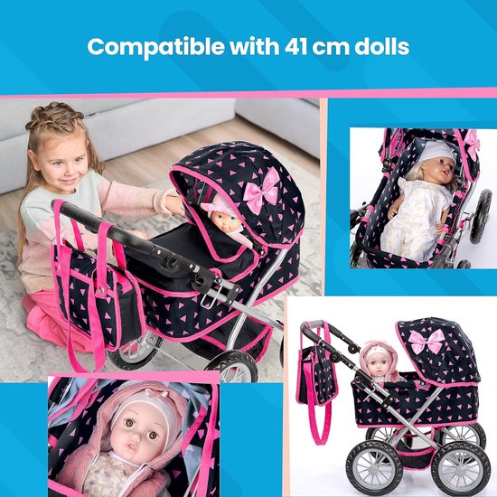 Kinderplay Poppenwagen: Perfecte Buggy voor Kinderen