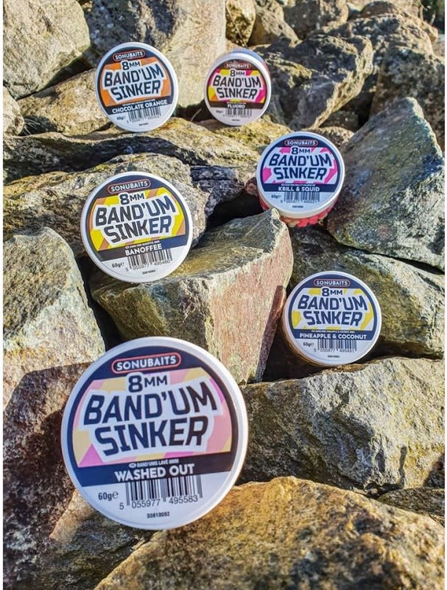 Sonubaits Band'um Sinker 8mm - Smaak : Salted Caramel