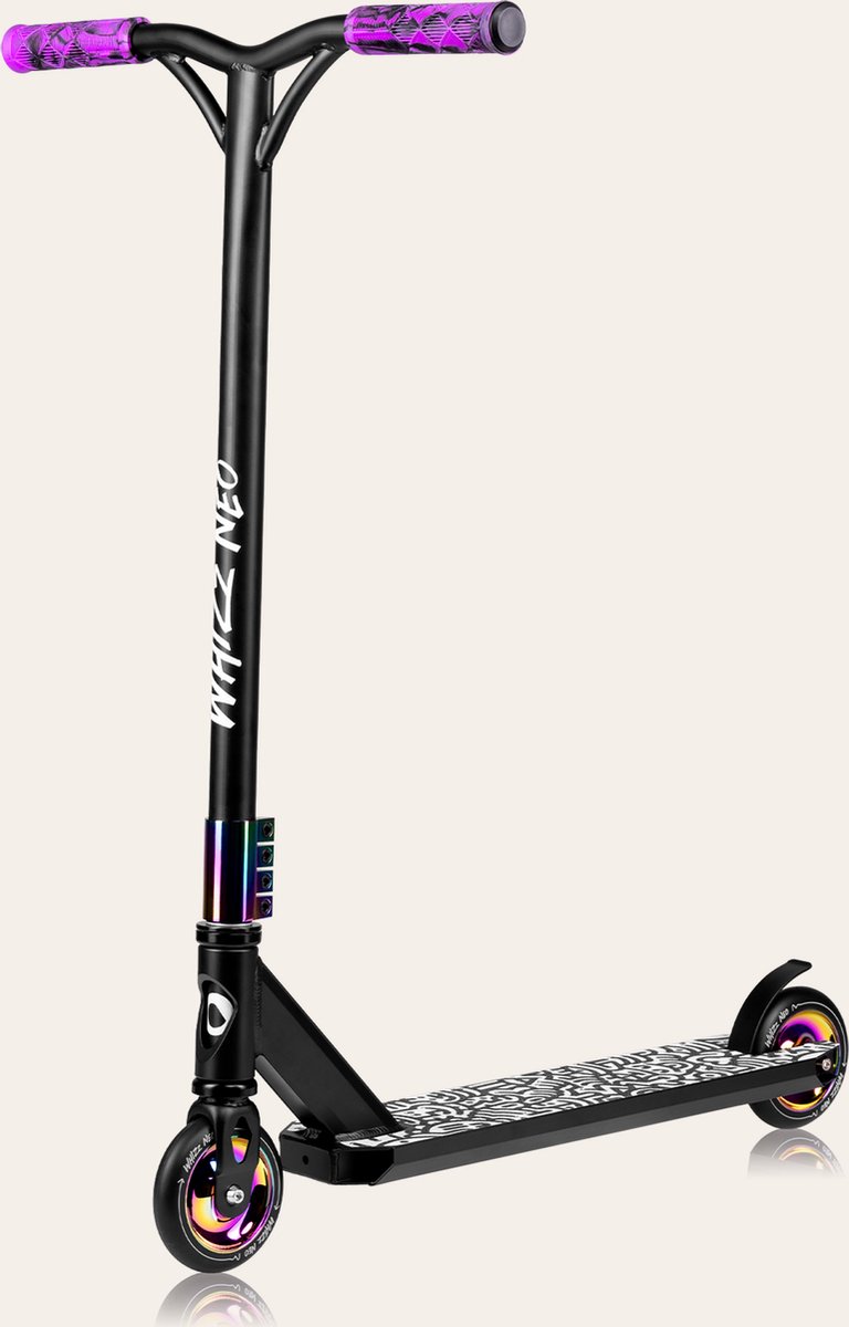 Lionelo Whizz Step - 110mm PU Wielen - T-Bar Stuur - 100 kg Draagvermogen - ABEC-9 Lagers - Voor Jongens en Meisjes — afbeelding 10