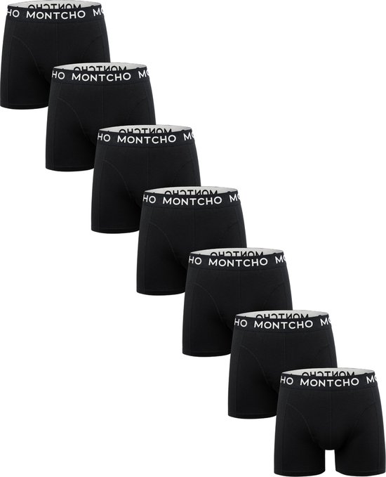MONTCHO - Série Dazzle - Boxers pour hommes - Sous-vêtements pour hommes - Boxers - Sous-vêtements pour hommes - Cadeaux de Noël et cadeaux de Sinterklaas - 5 Pack - Premium Mix Solid - Hommes - Taille XL